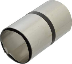 Made in USA - 1 Piece, 100 Inch Long x 6 Inch Wide x 0.003 Inch Thick, Roll Shim Stock - Stainless Steel - Apex Tool & Supply