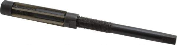 Value Collection - Size B, Straight Shank Hand Adjustable Reamer - 5-3/4" OAL, Right Hand Cut, High Speed Steel, Oxide Finish - Apex Tool & Supply