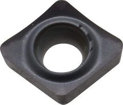 Kennametal - CCGT21.52 HP Grade KC5010 Carbide Turning Insert - TiAlN Finish, 80° Diamond, 1/4" Inscr Circle, 3/32" Thick, 1/32" Corner Radius - Apex Tool & Supply