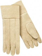 Steiner - Size Universal Wool Lined Fiberglass Heat Resistant Glove - 18" OAL, Slip-On Cuff - Apex Tool & Supply