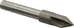 Keo - 5/8" Head Diam, 1/2" Shank Diam, 4 Flute 60° High Speed Steel Countersink - Apex Tool & Supply