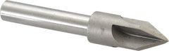Keo - 3/4" Head Diam, 1/2" Shank Diam, 4 Flute 60° High Speed Steel Countersink - Apex Tool & Supply