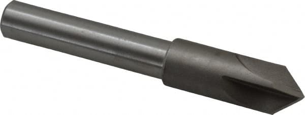 Keo - 5/8" Head Diam, 1/2" Shank Diam, 4 Flute 82° High Speed Steel Countersink - Apex Tool & Supply