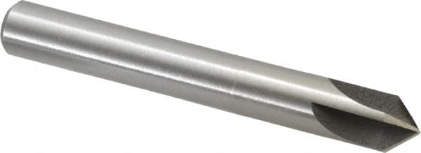 Interstate - 1/2" Head Diam, 1/2" Shank Diam, 4 Flute 82° High Speed Steel Countersink - Apex Tool & Supply