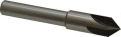 Interstate - 5/8" Head Diam, 1/2" Shank Diam, 4 Flute 82° High Speed Steel Countersink - Apex Tool & Supply
