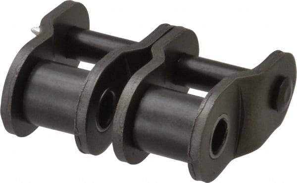 Browning - 1" Pitch, ANSI 80-2, Double Strand Roller Chain Offset Link - For Use with Double Strand Chain - Apex Tool & Supply