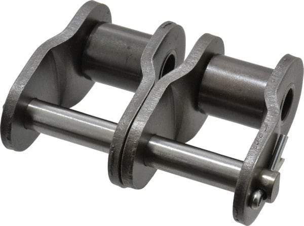 Browning - 1-1/2" Pitch, ANSI 120-2, Double Strand Roller Chain Offset Link - For Use with Double Strand Chain - Apex Tool & Supply