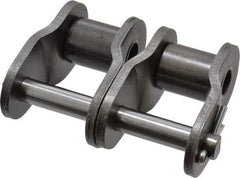 Browning - 1-1/2" Pitch, ANSI 120-2, Double Strand Roller Chain Offset Link - For Use with Double Strand Chain - Apex Tool & Supply