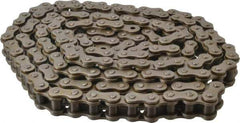 Browning - 3/4" Pitch, ANSI 60H, Heavy Series Roller Chain - Chain No. 60H, 10 Ft. Long, 15/32" Roller Diam, 1/2" Roller Width - Apex Tool & Supply
