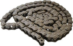 Browning - 1" Pitch, ANSI 80H, Heavy Series Roller Chain - Chain No. 80H, 10 Ft. Long, 5/8" Roller Diam, 5/8" Roller Width - Apex Tool & Supply