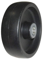Value Collection - 5 Inch Diameter x 1-1/2 Inch Wide, Polyolefin Caster Wheel - 350 Lb. Capacity, 1-5/8 Inch Hub Length, 1/2 Inch Axle Diameter, Roller Bearing - Apex Tool & Supply