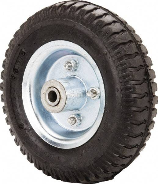Value Collection - 8 Inch Diameter x 2-1/2 Inch Wide, Pneumatic Caster Wheel - 220 Lb. Capacity, 3-1/4 Inch Hub Length, 1/2 Inch Axle Diameter, Ball Bearing - Apex Tool & Supply