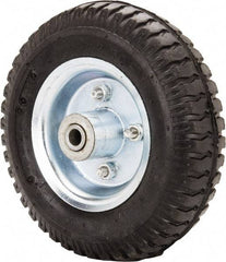 Value Collection - 8 Inch Diameter x 2-1/2 Inch Wide, Pneumatic Caster Wheel - 220 Lb. Capacity, 3-1/4 Inch Hub Length, 1/2 Inch Axle Diameter, Ball Bearing - Apex Tool & Supply