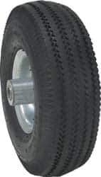 Value Collection - 12 Inch Diameter x 1-3/4 Inch Wide, Solid Rubber Caster Wheel - 300 Lb. Capacity, 3/4 Inch Axle Diameter, Ball Bearing - Apex Tool & Supply