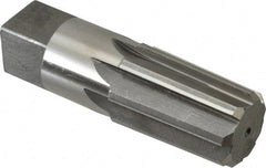 Interstate - 1" Pipe, 1.212" Diam, 1.103" Small End Diam, Straight Shank, 1-3/4" Flute, Taper Pipe Reamer - Apex Tool & Supply