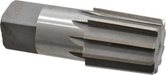 Interstate - 1-1/4" Pipe, 1.553" Diam, 1.444" Small End Diam, Straight Shank, 1-3/4" Flute, Taper Pipe Reamer - Apex Tool & Supply
