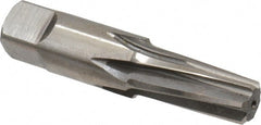 Interstate - 1/4" Pipe, 0.472" Diam, 13/32" Small End Diam, Straight Shank, 1-1/16" Flute, Taper Pipe Reamer - Apex Tool & Supply