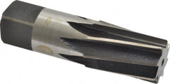 Interstate - 3/4" Pipe, 0.962" Diam, 7/8" Small End Diam, Straight Shank, 1-3/8" Flute, Taper Pipe Reamer - Apex Tool & Supply