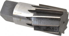Interstate - 1-1/2" Pipe, 1.793" Diam, 1.684" Small End Diam, Straight Shank, 1-3/4" Flute, Taper Pipe Reamer - Apex Tool & Supply
