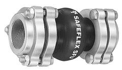 Mason Ind. - 2" Pipe, EPDM Single Arch Pipe Expansion Joint - 8" Long, 3/8" Extension, 3/4" Compression, 250 Max psi, Sweated - Apex Tool & Supply