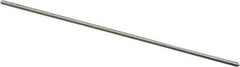 Made in USA - 3/64" High Speed Steel 4 Flute Chucking Reamer - Straight Flute, 0.0455" Straight Shank, 1/2" Flute Length, 2-1/2" OAL - Apex Tool & Supply