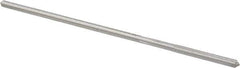 Made in USA - 3/32" High Speed Steel 4 Flute Chucking Reamer - Straight Flute, 0.088" Straight Shank, 3/4" Flute Length, 3" OAL - Apex Tool & Supply