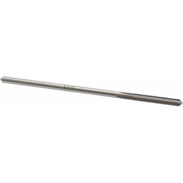 Made in USA - 5/32" High Speed Steel 4 Flute Chucking Reamer - Apex Tool & Supply