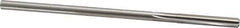 Made in USA - 7/32" High Speed Steel 6 Flute Chucking Reamer - Straight Flute, 0.2075" Straight Shank, 1-1/4" Flute Length, 5" OAL - Apex Tool & Supply