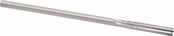Made in USA - 9/32" High Speed Steel 6 Flute Chucking Reamer - Apex Tool & Supply