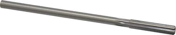 Made in USA - 5/16" High Speed Steel 6 Flute Chucking Reamer - Straight Flute, 0.2792" Straight Shank, 1-1/2" Flute Length, 6" OAL - Apex Tool & Supply