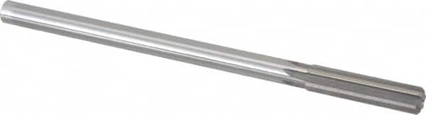 Made in USA - 31/64" High Speed Steel 6 Flute Chucking Reamer - Apex Tool & Supply