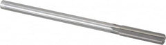 Made in USA - 31/64" High Speed Steel 6 Flute Chucking Reamer - Apex Tool & Supply