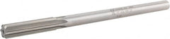 Made in USA - 1/2" High Speed Steel 6 Flute Chucking Reamer - Apex Tool & Supply