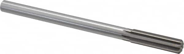 Made in USA - 5/8" High Speed Steel 8 Flute Chucking Reamer - Apex Tool & Supply