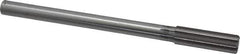 Made in USA - 11/16" High Speed Steel 8 Flute Chucking Reamer - Straight Flute, 0.5615" Straight Shank, 2-1/4" Flute Length, 9" OAL - Apex Tool & Supply