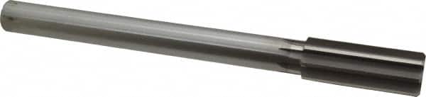 Made in USA - 1-1/8" High Speed Steel 8 Flute Chucking Reamer - Apex Tool & Supply