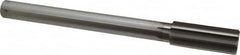 Made in USA - 1-1/8" High Speed Steel 8 Flute Chucking Reamer - Apex Tool & Supply