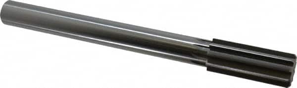 Made in USA - 1-1/4" High Speed Steel 10 Flute Chucking Reamer - Apex Tool & Supply