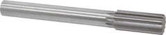 Made in USA - 1-1/2" High Speed Steel 10 Flute Chucking Reamer - Straight Flute, 1-1/4" Straight Shank, 3-1/2" Flute Length, 12-1/2" OAL - Apex Tool & Supply