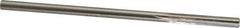 Made in USA - #3 High Speed Steel 6 Flute Chucking Reamer - Straight Flute, 0.2075" Straight Shank, 1-1/4" Flute Length, 5" OAL - Apex Tool & Supply