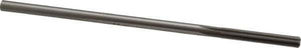 Made in USA - #9 High Speed Steel 6 Flute Chucking Reamer - Straight Flute, 0.1895" Straight Shank, 1-1/4" Flute Length, 5" OAL - Apex Tool & Supply