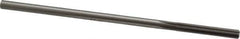 Made in USA - #9 High Speed Steel 6 Flute Chucking Reamer - Straight Flute, 0.1895" Straight Shank, 1-1/4" Flute Length, 5" OAL - Apex Tool & Supply