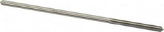Made in USA - #21 High Speed Steel 6 Flute Chucking Reamer - Apex Tool & Supply