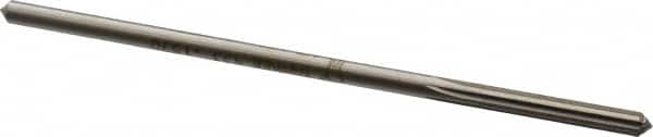 Made in USA - #22 High Speed Steel 6 Flute Chucking Reamer - Apex Tool & Supply