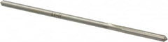 Made in USA - #23 High Speed Steel 4 Flute Chucking Reamer - Apex Tool & Supply