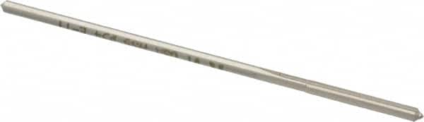 Made in USA - #34 High Speed Steel 4 Flute Chucking Reamer - Apex Tool & Supply