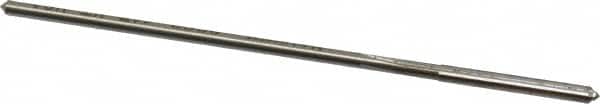 Made in USA - #43 High Speed Steel 4 Flute Chucking Reamer - Apex Tool & Supply