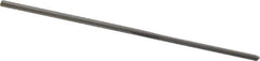 Made in USA - #61 High Speed Steel 3 Flute Chucking Reamer - Straight Flute, 0.039" Straight Shank, 1/2" Flute Length, 1-1/2" OAL - Apex Tool & Supply