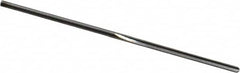 Made in USA - #62 High Speed Steel 3 Flute Chucking Reamer - Apex Tool & Supply