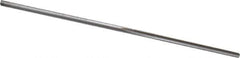 Made in USA - #64 High Speed Steel 3 Flute Chucking Reamer - Straight Flute, 0.036" Straight Shank, 1/2" Flute Length, 1-1/2" OAL - Apex Tool & Supply